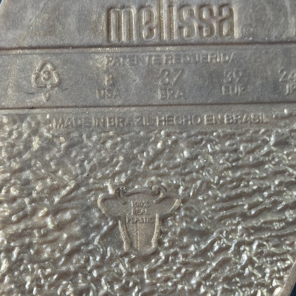 Melissa Women's Ulitsa Black & Gold Splatter Sneakers size 8 - Picture 10 of 13